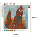 5D DIY Full Drill Diamond Painting Village Animal Cross Stitch Embroidery