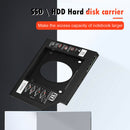 Laptop HDD Caddy 2.5 inch 9.5mm SATA SSD 2nd Hard Disk Drive CD DVD ROM Case