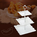 Europe Tray Plastic Serving Platter Cake Stand Traydessert Tray Square Cand