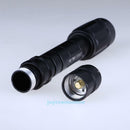 Waterproof 4000Lm Zoomable CREE T6 LED 18650 Flashlight Focus Hunting Torch Lamp