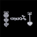 3pcs Love Heart Metal Cutting Dies Stencils For Scrapbooking DIY Cards Decor FT