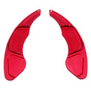 1Pair Red Steering Wheel Shift Paddle Blade Shifter Extension for VW Golf 7