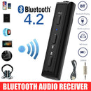3.5mm Jack Wireless Bluetooth Receiver Handsfree AUX Car Kit Audio Music Adapter