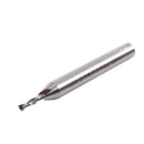 2mm x 6mm Inch HSS-AL Straight Shank 2 Flutes End Mill Cutter 5pcs F9O1