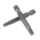 10Pcs Magnetic Hexagon Screwdriver Bit Steel 1/4 Inch Hex Shank Screw Drive