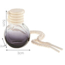 25Pieces Essential Oil Bottle Dispenser Holder w/ Rope 10ml Car Decor Ball