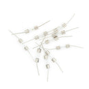 10pcs Glass Tube Fuse Axial Leads 5*20mm 6.3A F6.3A 250V Fast Quick Blow AU. â„–[