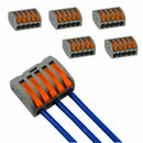 Universal Compact Wiring Terminal Block,Mini Fast Connector Push-In Conduct