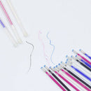 4 Pieces  Erasable Pens Fabric Marking with 16 Refills for Dressmaking