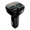 HY87 Car FM Transmitter Bluetooth 5.0 Handsfree MP3 Player USB Fast Charger