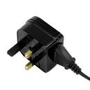 UK 3Pin Travel Plug Adapter Converter European to British Hongkong Socket