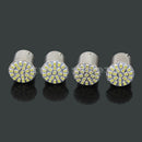 Practical 4Pcs 1156 BA15S White 22 1206 SMD LED Tail Stop Light Bulb DC 12V Hot