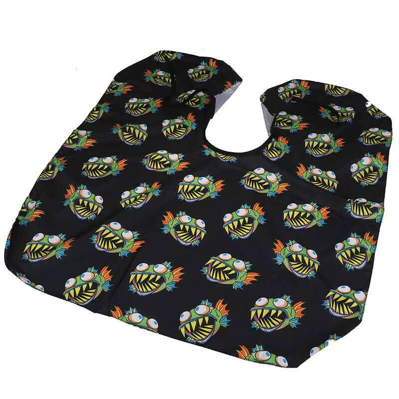 1X Cartoon Kids Salon Barber Cutting Apron Hairdressing Haircut Cape Wrap Too BX