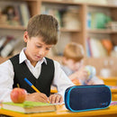 School Boy Pencil Case & Bags Solid Color Large Capacity Denim Canvas Pen Box
