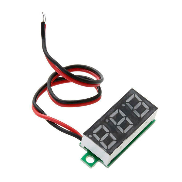 Mini 0.28inch DC 2.5V-30V LED Digital Battery Voltage Meter Voltmeter Panel A#S