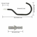 Bike Hook,10 Pack Heavy Duty Bike Hanger Bike Storage Hooks with 10 pack bo