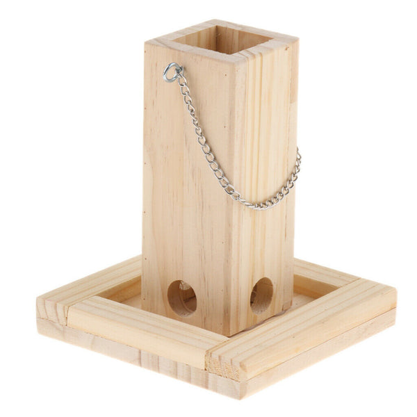 Feeder Seed Food Foraging Trough For Pet Canary