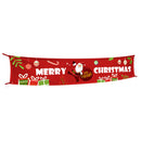 Christmas Letters Banner Decorative Festival Banner Flag (Santa Claus)