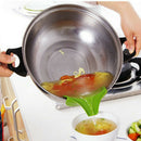 Anti-spill Drain Pans Round Rim Deflector Liquid Soup Diversion Mouth BrandS Hn