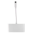 USB 3.1 Type-C to 3 USB 3.0 + USB-C Charging Port Adapter Cable for MacBook
