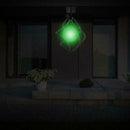Solar LED Wind Spinner Color Changing Lamp Outdoor Hanging Wind Chime Light