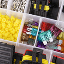 216pcs superseal waterproof 12v electrical connectors kit 1/2/3/4/5/6 way pin  Z