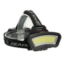 White Red COB LED Headlight 1000LM USB Rechargeable Torch Lamp for Fishing