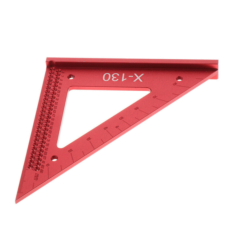 Woodworking Ruler, Square Layout Miter Triangle Rafter 45 Degree /90 Degree