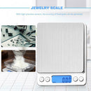 Portable Digital LCD Scale Electronic Balance Weighing Jewelry Gram 0.01g-500g