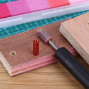 DIY Leather Edge Treatment Roller Pen Sandalwood Edge Oil Pen+2 Brass Heads