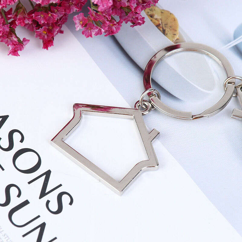 New Cute Cartoon House With Window keychain Cute Key Chain Bag AccessoriesJ Bj