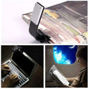 Portable Clip On Book Reading Light Lamp LED For Bed USB Tiny Small Night T C5A0