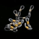18 Pack Rubber Eyeglasses Sunglasses Ends - Spectacle Strap Loop Chain End for