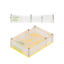 2 Pcs Rectangle Ant Feeder Farm Water Erea For Insect Ant Nests Transparent