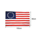 Decoration Hanging 13 Stars Stripe Garden Flag Durable American Festival Home