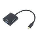 USB-C USB3.1 Type C for Adapter Cable VGA Male to VGA Female Video Transfer