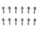 12x Titanium Front Rear Brake Disc Rotor For Suzuki GSXR Yamaha YZF R6 R1