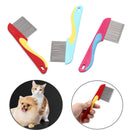 Dogs Cats Hair Removal Comb Stainless Steel Lice Comb Lice Flea Nit Hair Comb 3C