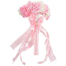 1 bundle(17 heads )Artificial Foam rose bouquet for Wedding Party Decor Lig U6F1