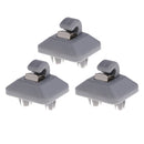 3pcs Inner Sun Visor Hook Clip Bracket 8U0857562A For A4L Q5 A5 Q3 12-17 A6
