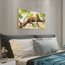 Diamond Painting Leopard in Tree 5D DIY Full Round Wall Picture Kit 50x30cm
