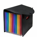 12 Pocket Expanding Files Folder/ A4 Expandable File organizer/ Portable Ac Z6P9