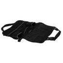 Car Rear Back Seat Organizer Tissue Holder Multi Pocket Storage Bag Black