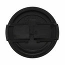 Camera Plastic Side Pinch Clip On Front Lens Cap Protective Cover Black 49m G1U5