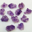 1 Package 15-20pcs New Natural Amethyst Geode Crystal Quartz Amethyst 20-30mm