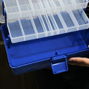 Waterproof Multi Layer Fishing Tackle Box Fly Fishing Storage Case Portable