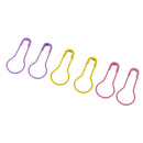 120pcs Safety Pins Gourd Calabash Shape Coilless Fastener Garment Swing Tag