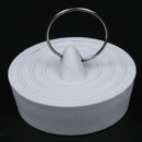 Rubber Bathtub Sink Wash Basin Plug Stopper--Off-White G4A4
