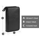 Disc Case CD Holder DVD Case Storage Wallet VCD Organizer Bag Black Sale Black