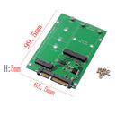 2.5'' Hard Drive Adapter M.2 NGFF MSATA SSD To SATA3.0 Converter Board